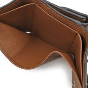 Chloe Alphabet Wallet Tan fold Brown Tri